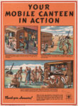 1943 Your Mobile Canteen In Action. Thank you, Jamaica!
