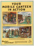 1943 Your Mobile Canteen In Action. Thank you, Leeward Islands!