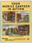1943 Your Mobile Canteen In Action. Thank you, Northern Rhodesia!