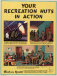 1943 Your Recreation Huts In Action. Thank you, Uganda!