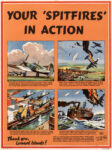 1943 Your 'Spitfires' In Action. Thank you, Leeward Islands!