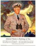 1944 Admiral Nimitz is Banking on You