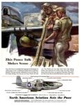 1944 North American P-51 Mustang Fighter. This Peace Talk Makes Sense