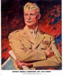 1944 Support General Eisenhower - Buy War Bonds!
