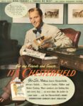 1944 You'll Enjoy Bing Crosby in 'Going My Way'... Chesterfield