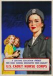 1945 A Lifetime Education Free For High School Graduates Who Qualify U.S. Cadet Nurse Corps