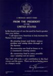 1945 A Message About Food From The President Of The United States