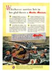 1945 Whichever service he's in he's glad there's a Martin Mariner