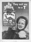 1946 'They suit me to a T' Camel