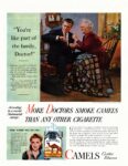 1946 'You're like part of the family, Doctor!' Camel