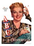 1947 Chesterfield with Ann Sheridan