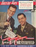 1947 They're Tops With the Veterans in U.S.Hospitals. Chesterfield is by far the Favorite Cigarette