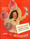1947 it's ABC for me. Ethel Merman. Always Buy Chesterfield