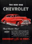 1948 Chevrolet. Newer! Smarter! Finer!