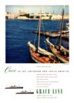 1948 Cruise To The Caribbean And South America. Grace Line