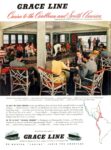 1948 Grace Line Cruises to the Caribbean and South America