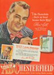 1948 'I like Chesterfields - they're my brand because they're Mild' Alan Ladd