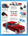 1949 Ford. Take the wheel ... try the new Ford 'Feel'