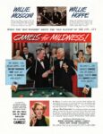 1949 Willie Mosconi & Willie Hoppe. Camels for Mildness!