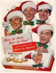 1950 Arthur Godfrey, Bing Crosby, Perry Como, Bob Hope, Chesterfield