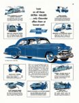 1950 Chevrolet Styleline De Luxe 4-Door Sedan. Insist on all these Extra Values