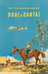 1950 Fly To Australia By BOAC & Qantas (1)