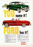 1950 Ford Convertible & Tudor Sedan. You name it! Ford has it!
