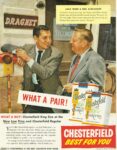 1950 Jack Webb & Ben Alexander. What A Pair! Chesterfield Best For You