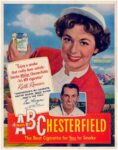 1950 Ruth Roman Co-Starring In 'Barricade', Chesterfield