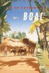 1951 Fly To Ceylon by BOAC