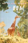 1951 Fly To East Africa By BOAC