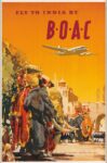1951 Fly To India By BOAC