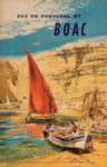 1951 Fly To Portugal By BOAC