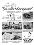 1952 Chrysler Power Steering. 'I just couldn't believe my hands!'