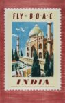 1952 Fly by BOAC Intia