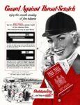 1952 Guard Against Throat-Scratch. Pall Mall (2)