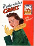 1952 'I'd walk a mile for a Camel'