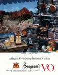 1952 In Highest Favor among Imported Whiskies. Seagram's VO (1)