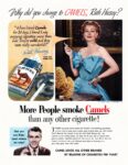 1952 Why did you change to Camels, Ruth Hussey