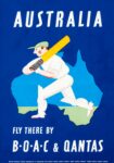 1953 Australia Fly There By BOAC & Qantas