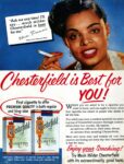 1953 Chesterfield is Best for You! Vera Francis
