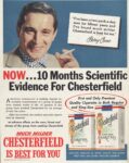 1953 Much Milder Chesterfields Is Best For You. Perry Como