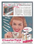 1953 New Micracle of Electronics! Put A Smile In Your Smoking. Chesterfield AccuRay