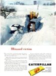 1954 Blizzard victim. Caterpillar