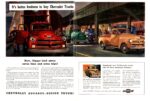 1954 Chevrolet Advance-Design Trucks. It's better business to buy Chevrolet Trucks
