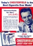 1954 Today's Chesterfield is the Best Cigarette Ever Made! Eddie Mathews