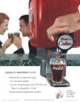 1955 America's Preferred Taste. Drink Coca-Cola