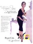 1955 Figures Show the modern taste is for light refreshment. Pepsi-Cola The Light refreshment