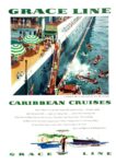 1955 Grace Line Caribbean Cruises