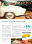 1955 How safe are you driving to work. Caterpillar